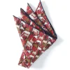 Favourbrook Red Paddock Handkerchief- Pocket Squares
