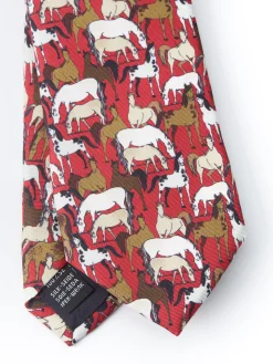 Favourbrook Red Paddock Tie- Ties