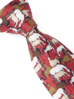 Favourbrook Red Paddock Tie- Ties