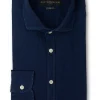 Favourbrook Rinse Indigo Rockwell Cotton Cutaway Collar Shirt- Shirts