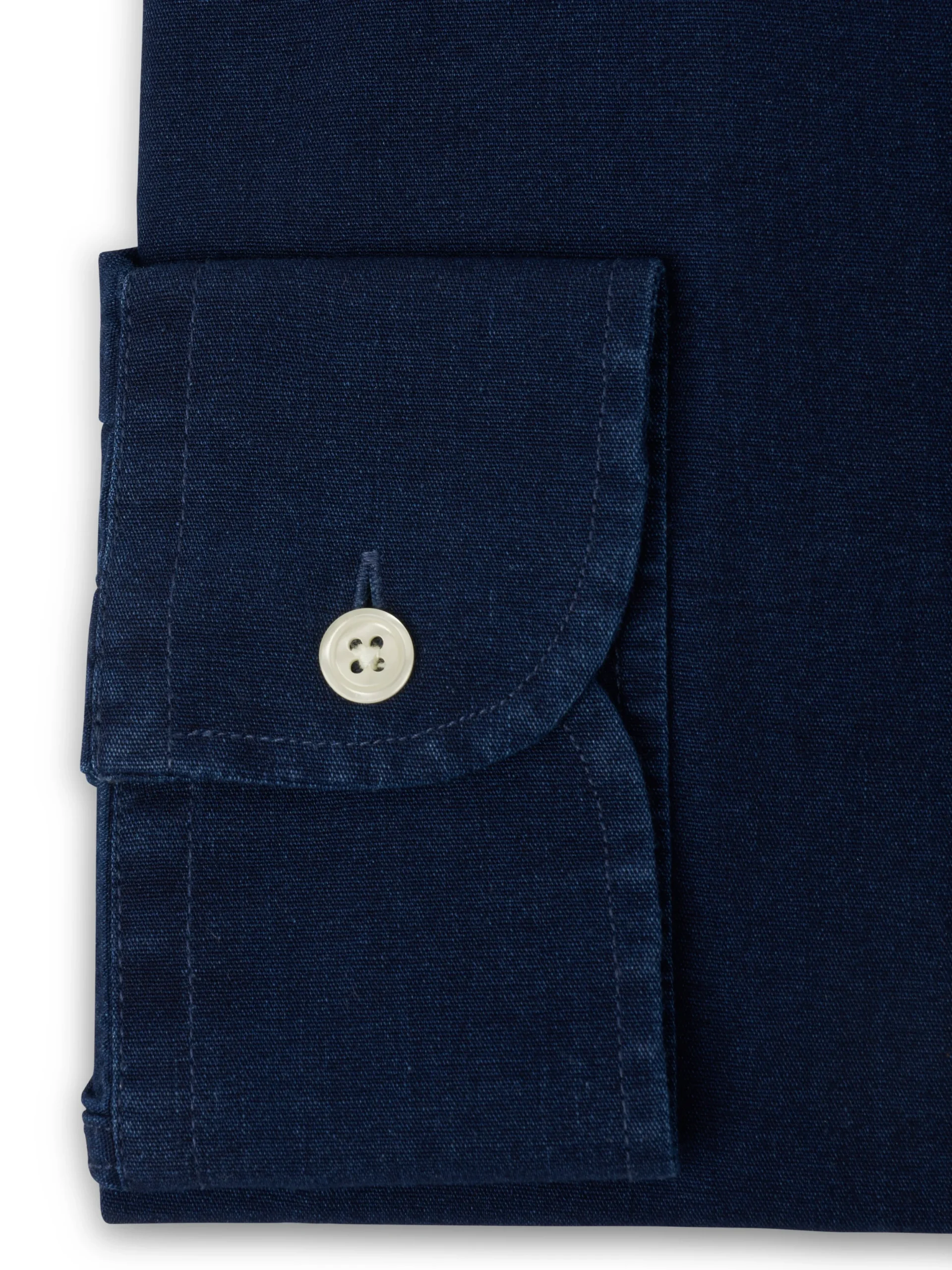 Favourbrook Rinse Indigo Rockwell Cotton Cutaway Collar Shirt- Shirts