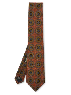 Favourbrook Rust Chaldon Wool Tie- Ties