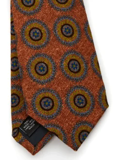 Favourbrook Rust Chaldon Wool Tie- Ties