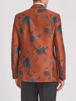 Favourbrook Rust Grantham Newport Jacket- Dinner Jackets