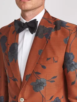 Favourbrook Rust Grantham Newport Jacket- Dinner Jackets