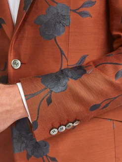 Favourbrook Rust Grantham Newport Jacket- Dinner Jackets