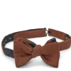 Favourbrook Rust Grantham Silk Bow Tie- Bow Ties
