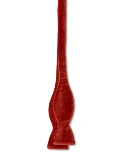 Favourbrook Rust Velvet Bow Tie- Bow Ties