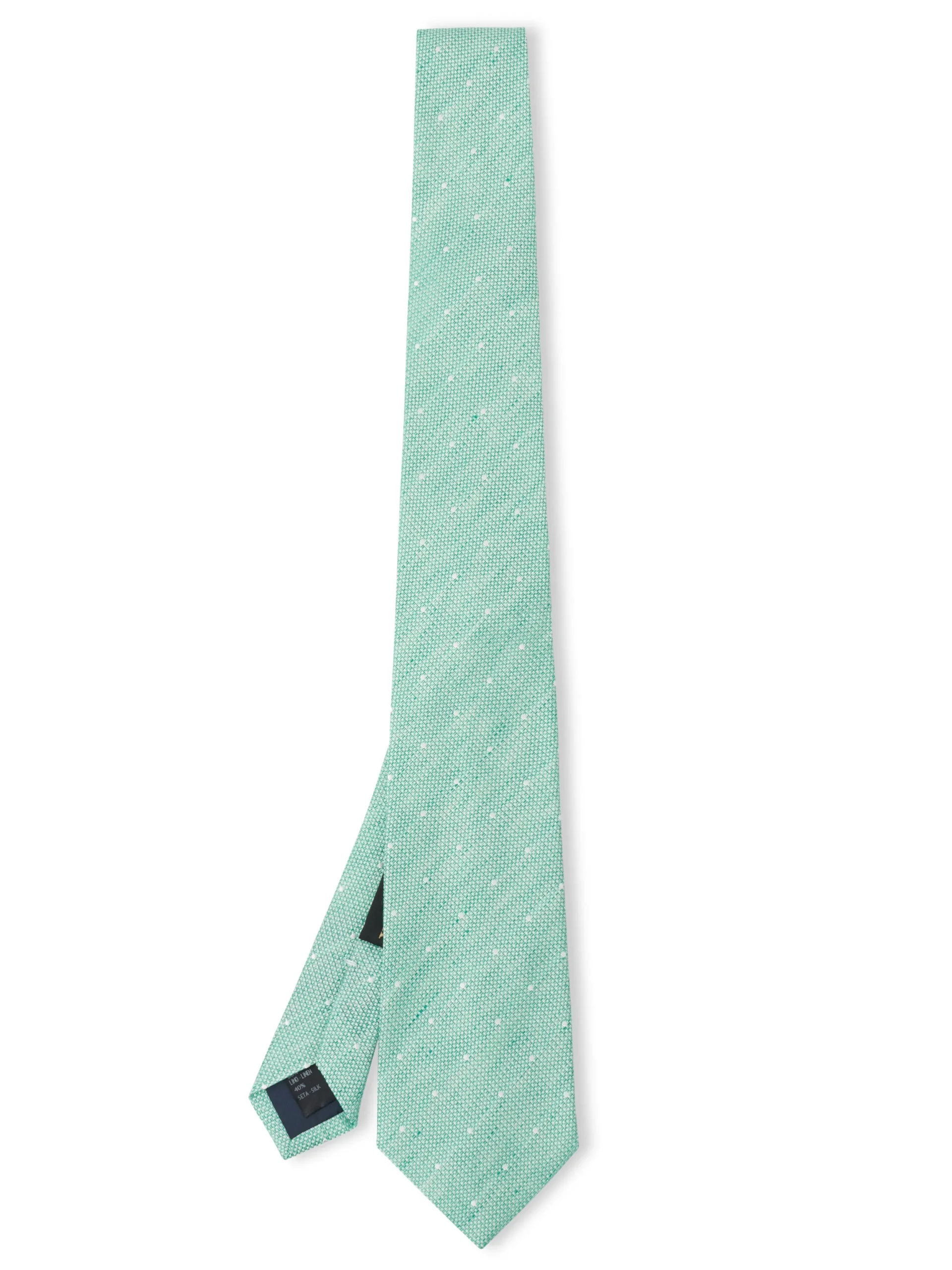 Favourbrook Sage Green Ledbury Linen Tie- Ties