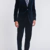 Favourbrook Sapphire Blue Velvet Newport Jacket- Velvet Jackets | Suits