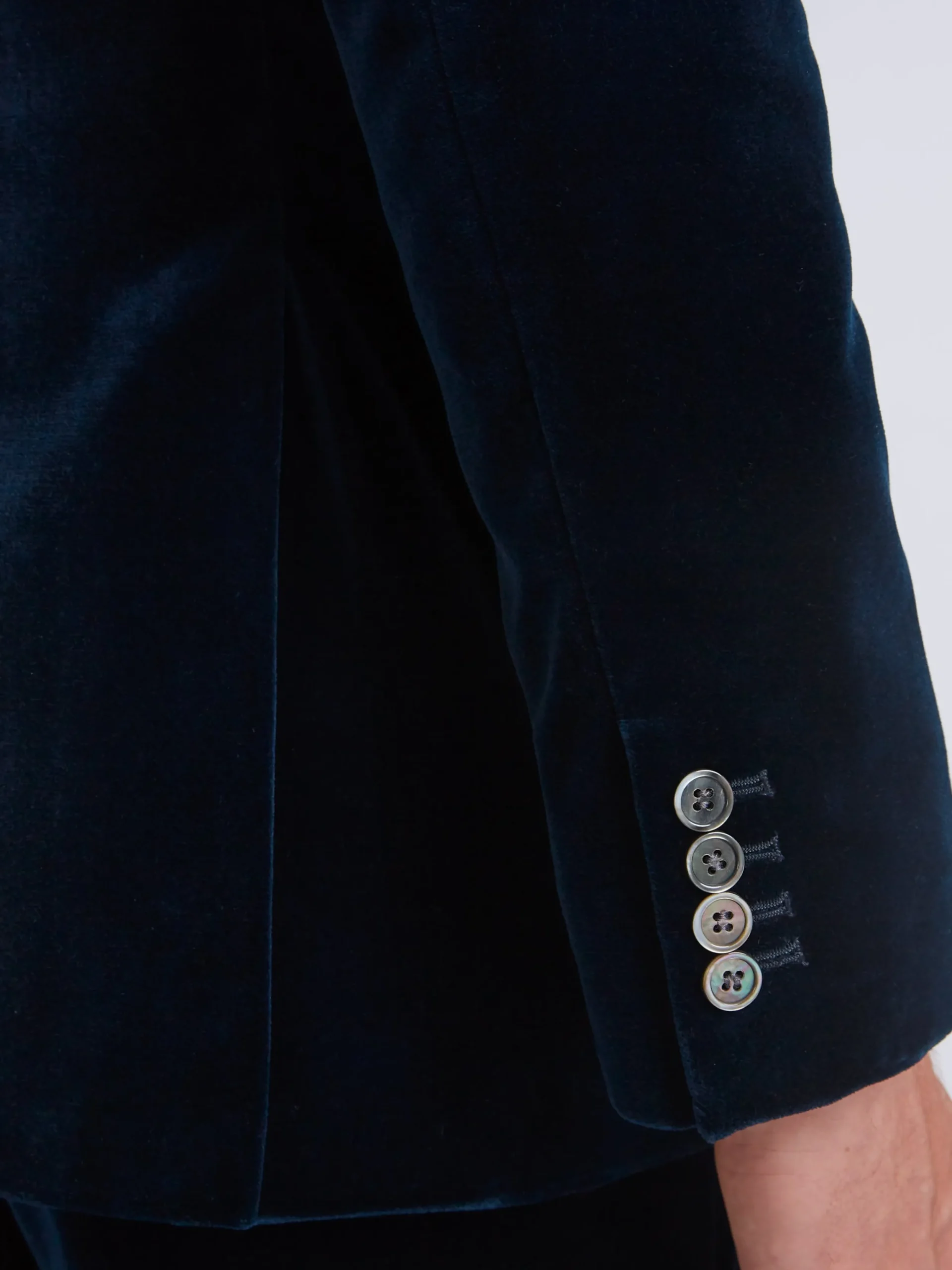 Favourbrook Sapphire Blue Velvet Newport Jacket- Velvet Jackets | Suits