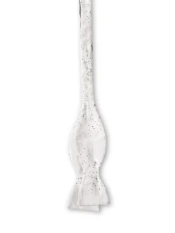 Favourbrook Silver Chinois Silk Bow Tie- Bow Ties