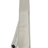 Favourbrook Silver Grey Duchesse Satin Silk Tie- Ties