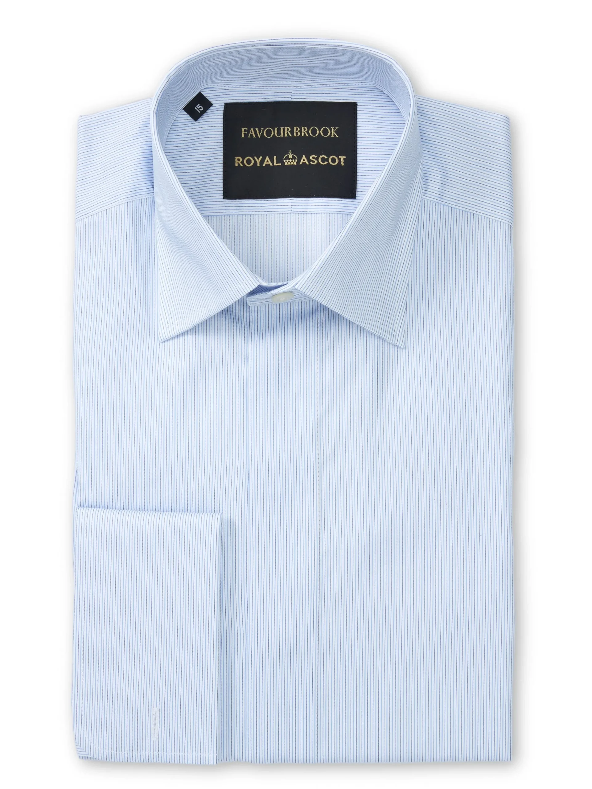 Favourbrook Sky Blue Edinburgh Gatsby Shirt- Shirts