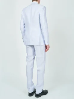Favourbrook Sky Blue Randwick Linen Ebury Jacket- Wedding Attire | Suits