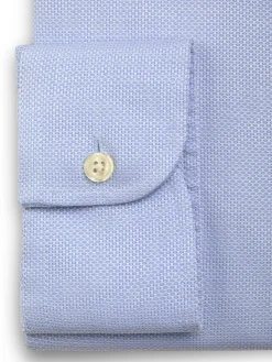 Favourbrook Sky Blue Sloane Cotton Bib Grandad Shirt- Shirts