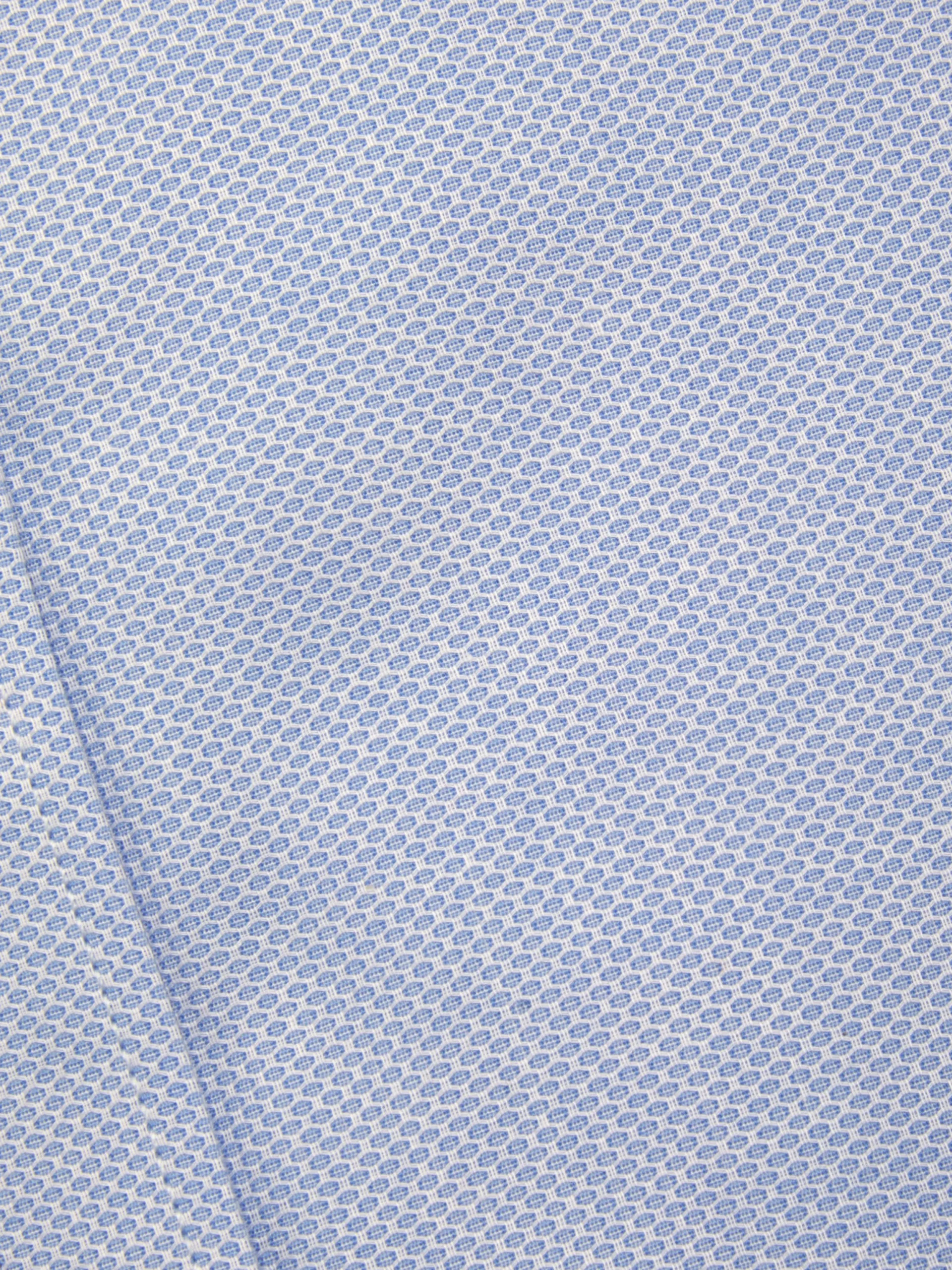 Favourbrook Sky Blue Sloane Cotton Bib Grandad Shirt- Shirts