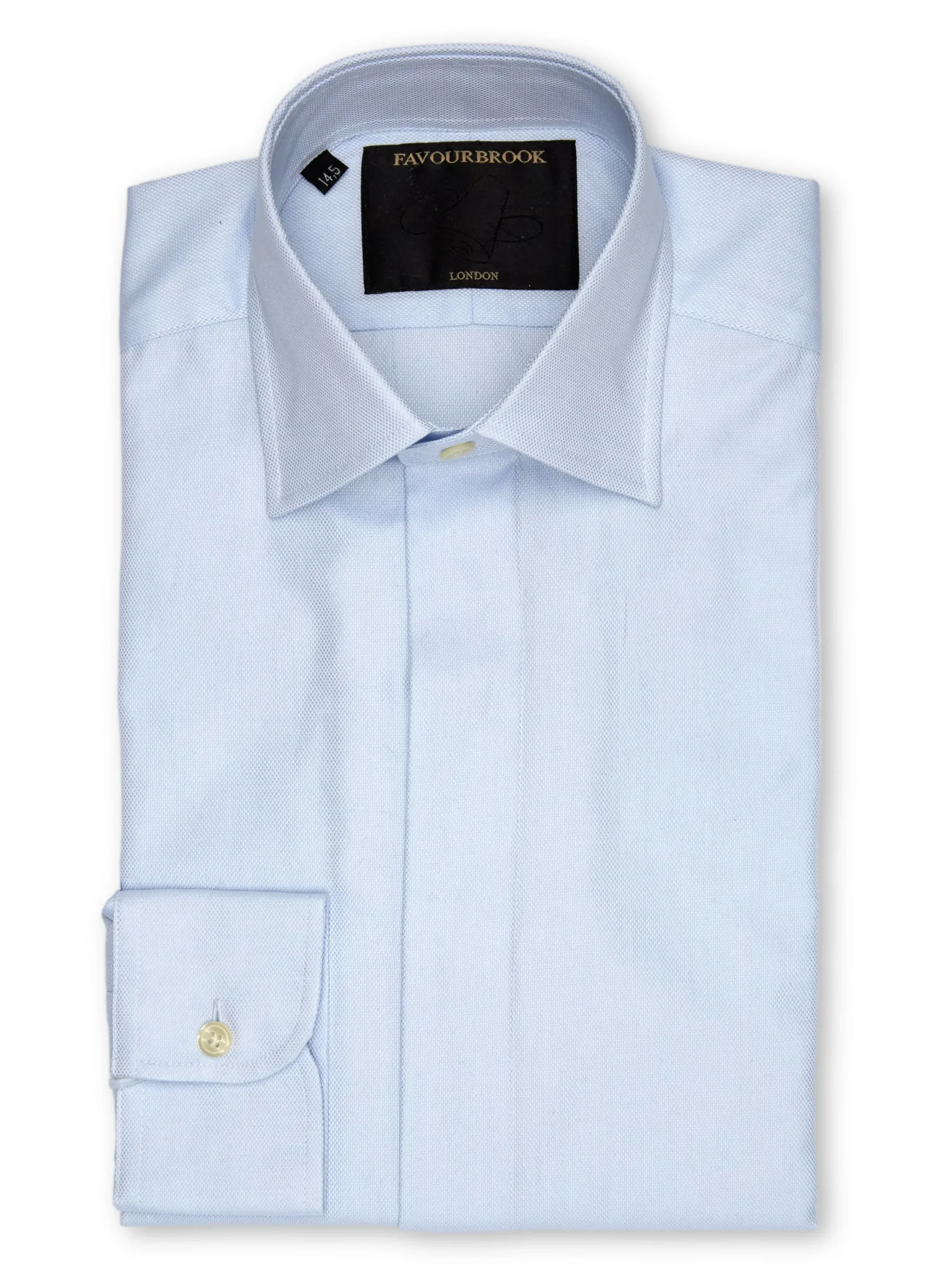 Favourbrook Sky Eaton Cotton Ivy Shirt- Shirts