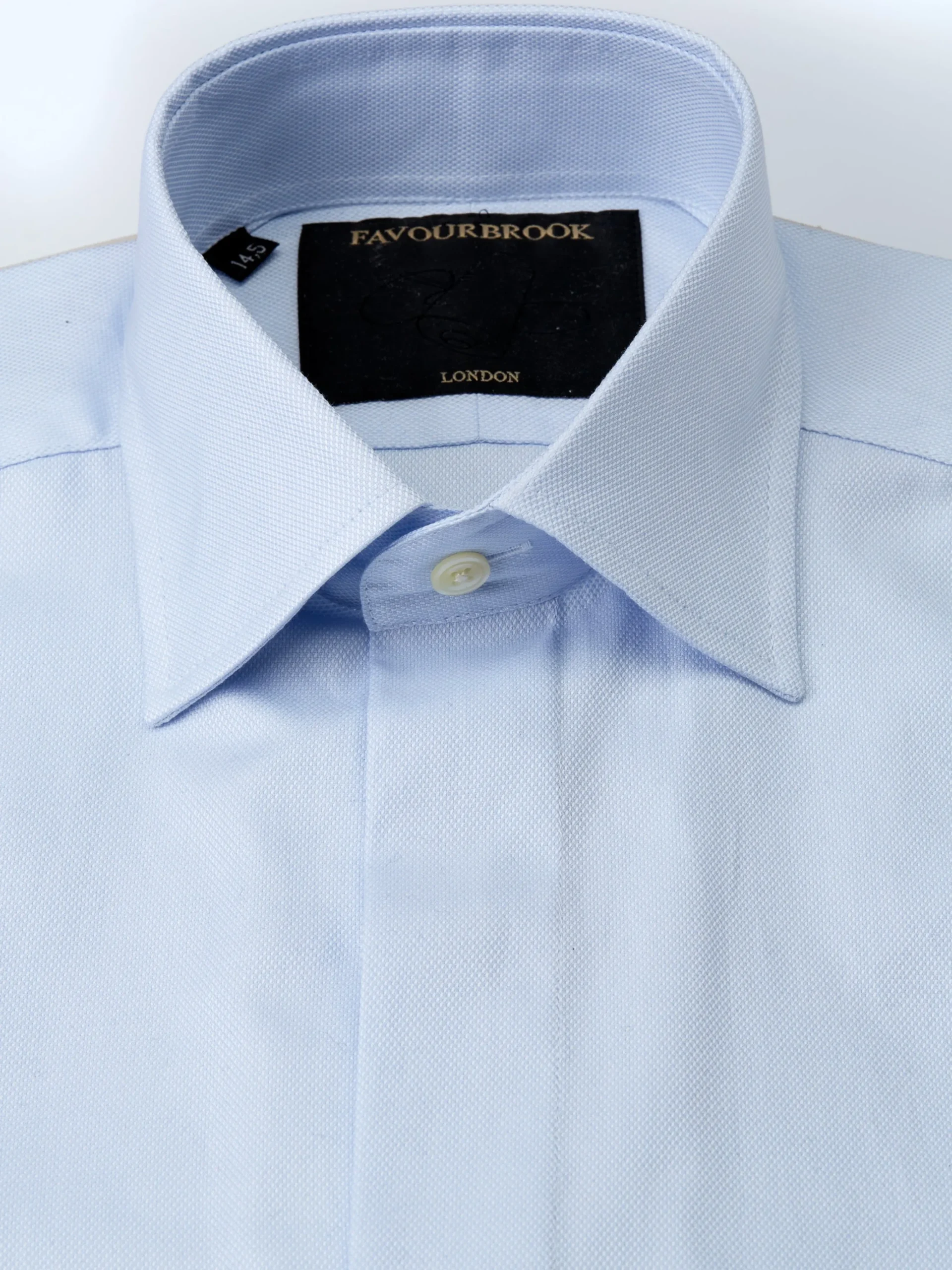 Favourbrook Sky Eaton Cotton Ivy Shirt- Shirts