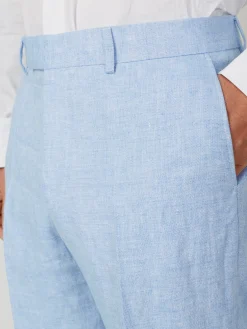 Favourbrook Sky Evering Linen Windsor Trouser- Trousers