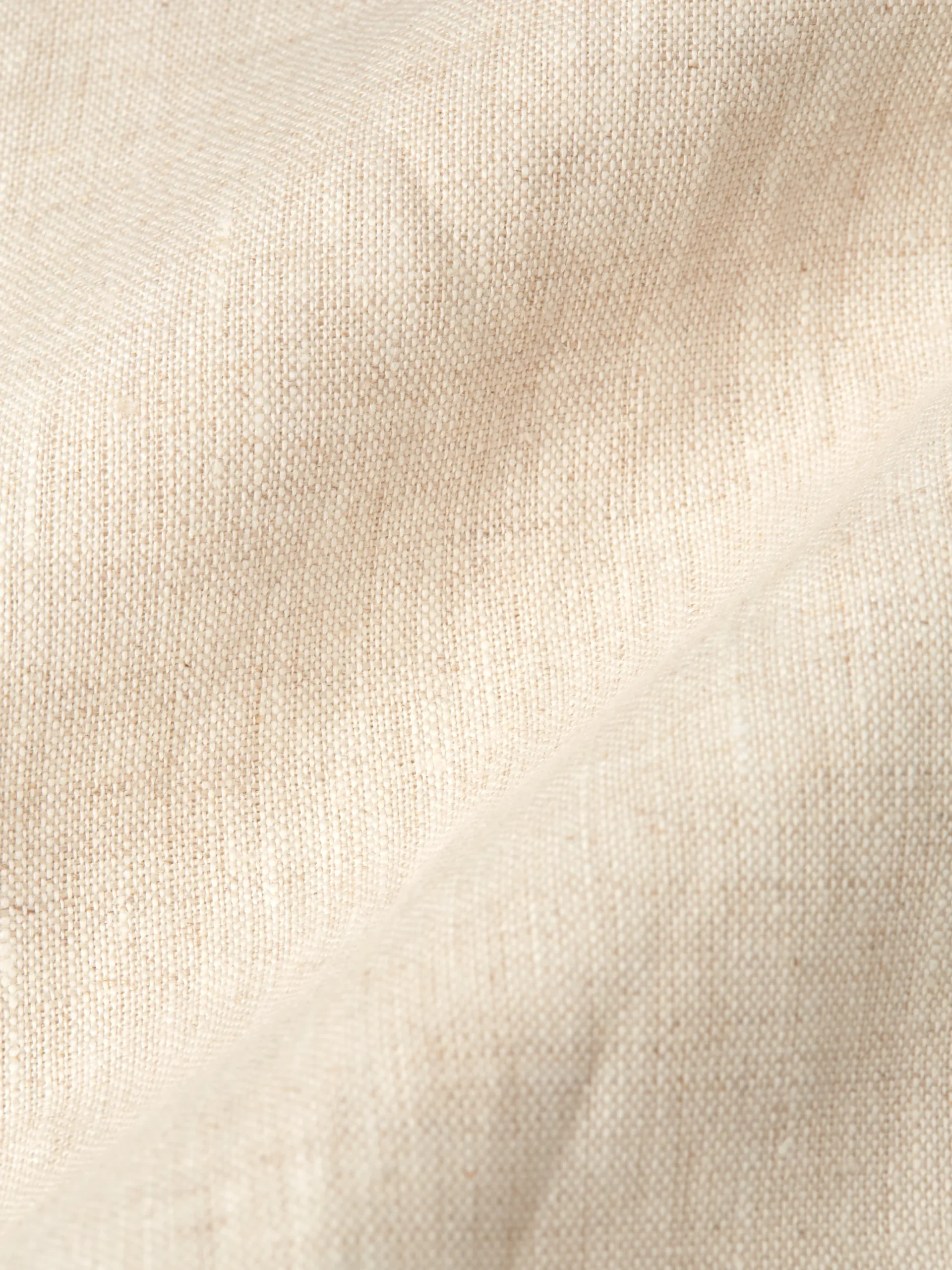 Favourbrook Stone Bridford Linen Cutaway Collar Shirt- Shirts
