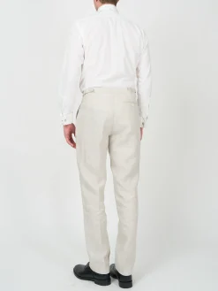 Favourbrook Stone Evering Linen Dress Trouser- Wedding Attire | Trousers