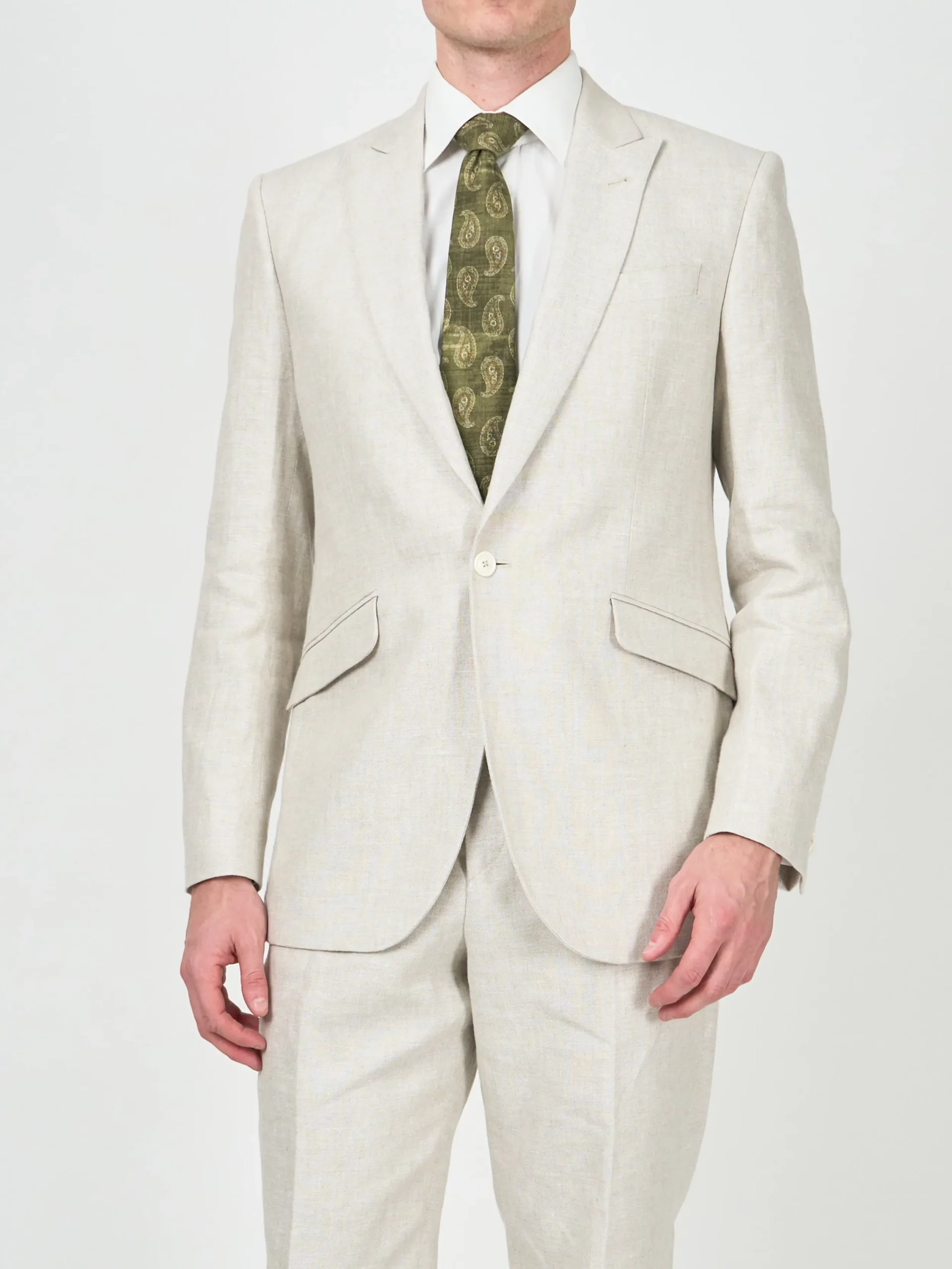 Favourbrook Stone Evering Linen Ebury Jacket- Wedding Attire