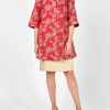 Favourbrook Swing Jacket Brick Red Lichfield Linen-Women Short Jackets | Jackets & Coats