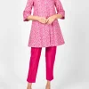 Favourbrook Swing Jacket Fuchsia Dorchester Linen-Women Short Jackets | Jackets & Coats