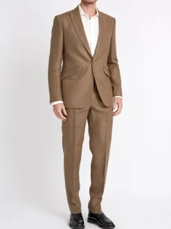 Favourbrook Taupe Evering Linen Ebury Jacket- Suits