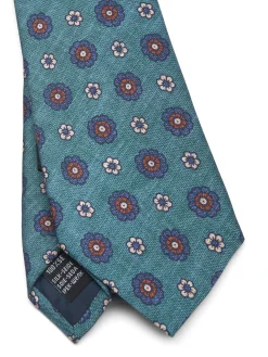 Favourbrook Teal Chartwell Silk Tie- Ties