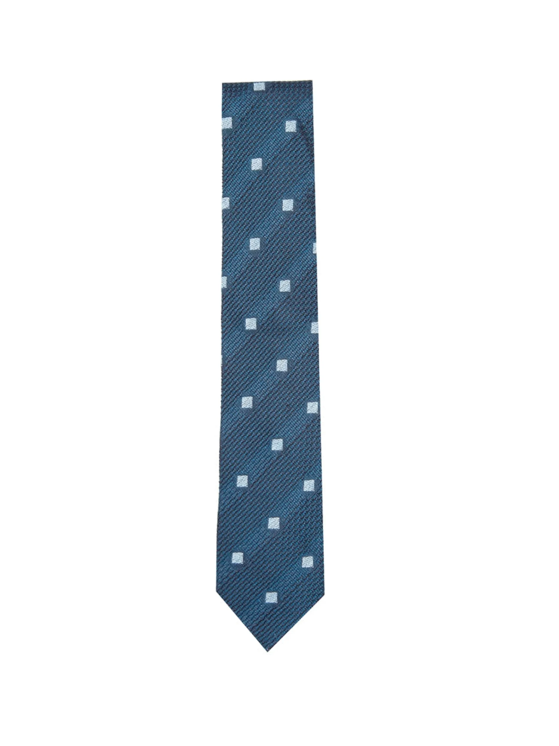 Favourbrook Teal Ludwell Silk/Linen Tie- Ties