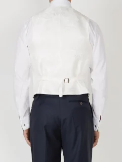 Favourbrook Victoria Sky Blue Single Breasted 6 Button Waistcoat- Waistcoats | Single Breasted Waistcoats