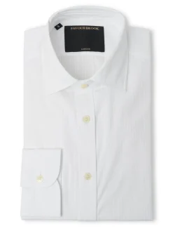 Favourbrook White Hattison Organic Cotton Helford Shirt- Wedding Attire | Shirts