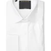 Favourbrook White Poplin Cotton Gatsby Shirt- Groomswear | Wedding Attire