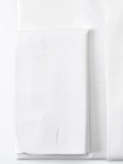 Favourbrook White Poplin Cotton Gatsby Shirt- Groomswear | Wedding Attire