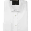 Favourbrook White Poplin Cotton Wedding Shirt- Wedding Attire | Shirts