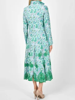 Favourbrook Whitehall Coat Green Clarendon Linen-Women Mother Of The Bride | Jackets & Coats
