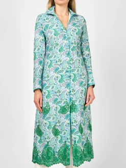 Favourbrook Whitehall Coat Green Clarendon Linen-Women Mother Of The Bride | Jackets & Coats