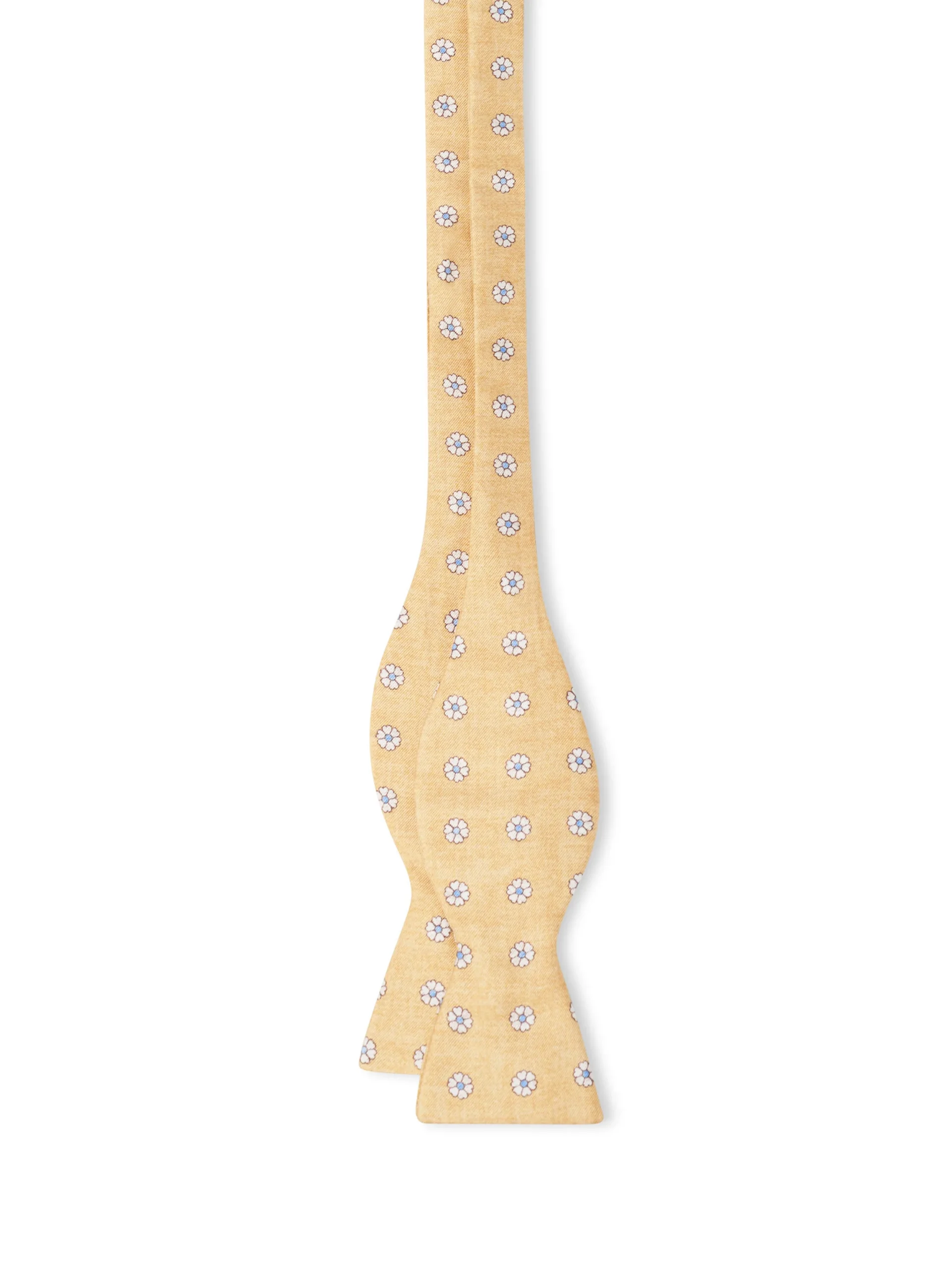 Favourbrook Yellow Osterley Silk Bow Tie- Bow Ties