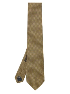 Favourbrook Yellow Sandford Silk Tie- Ties