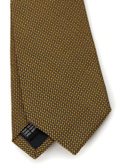 Favourbrook Yellow Sandford Silk Tie- Ties